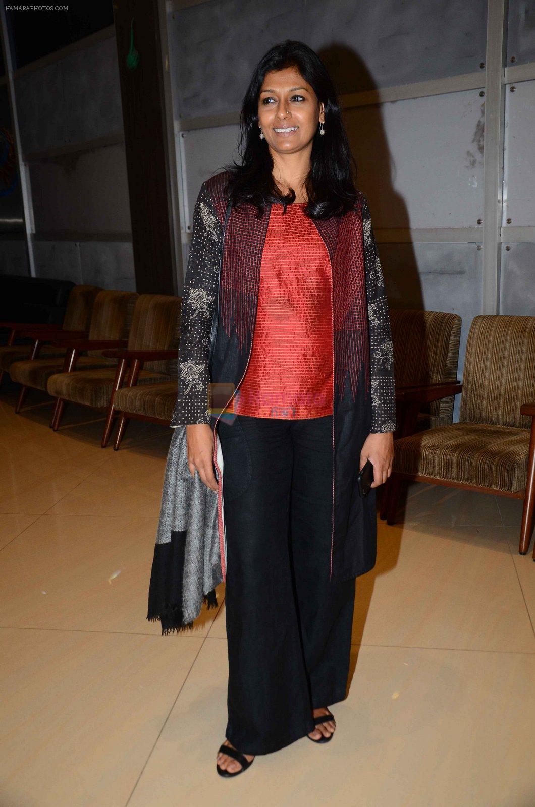 Nandita Das at Aligargh screening in Mumbai on 18th Feb 2016