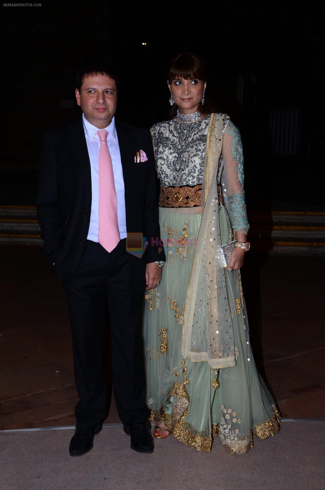 Michelle Poonawala at Shobha De's daughter's wedding in Mumbai on 19th Feb 2016