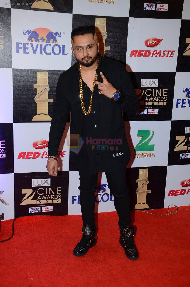 Honey Singh at zee cine awards 2016 on 20th Feb 2016