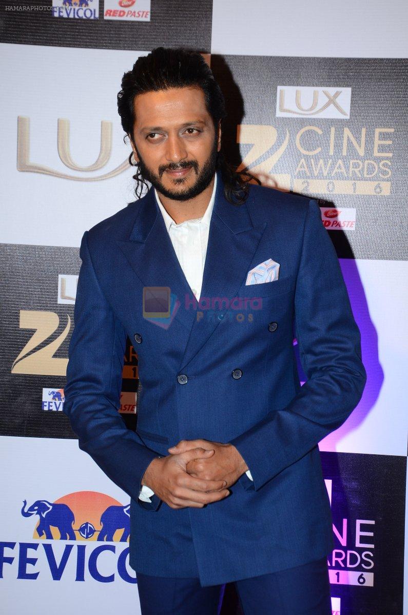 Riteish Deshmukh at zee cine awards 2016 on 20th Feb 2016