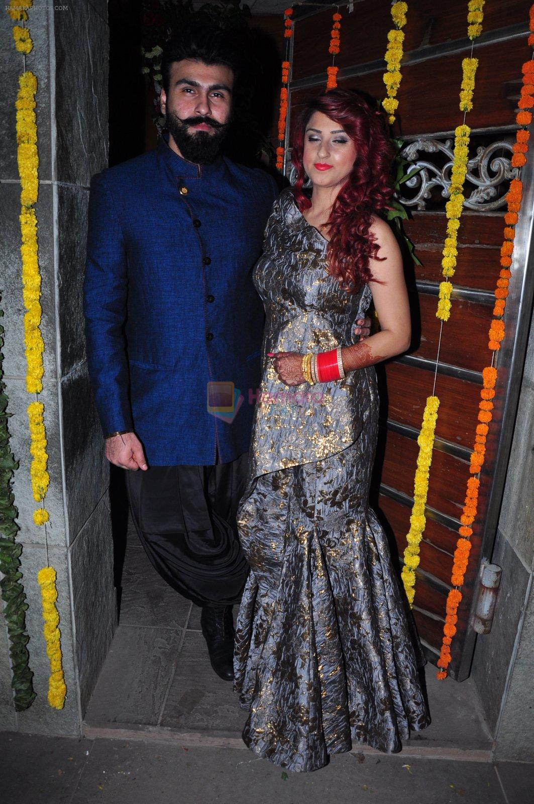 Aarya Babbar marries girlfriend Jasmine Puri on 22nd Feb 2016