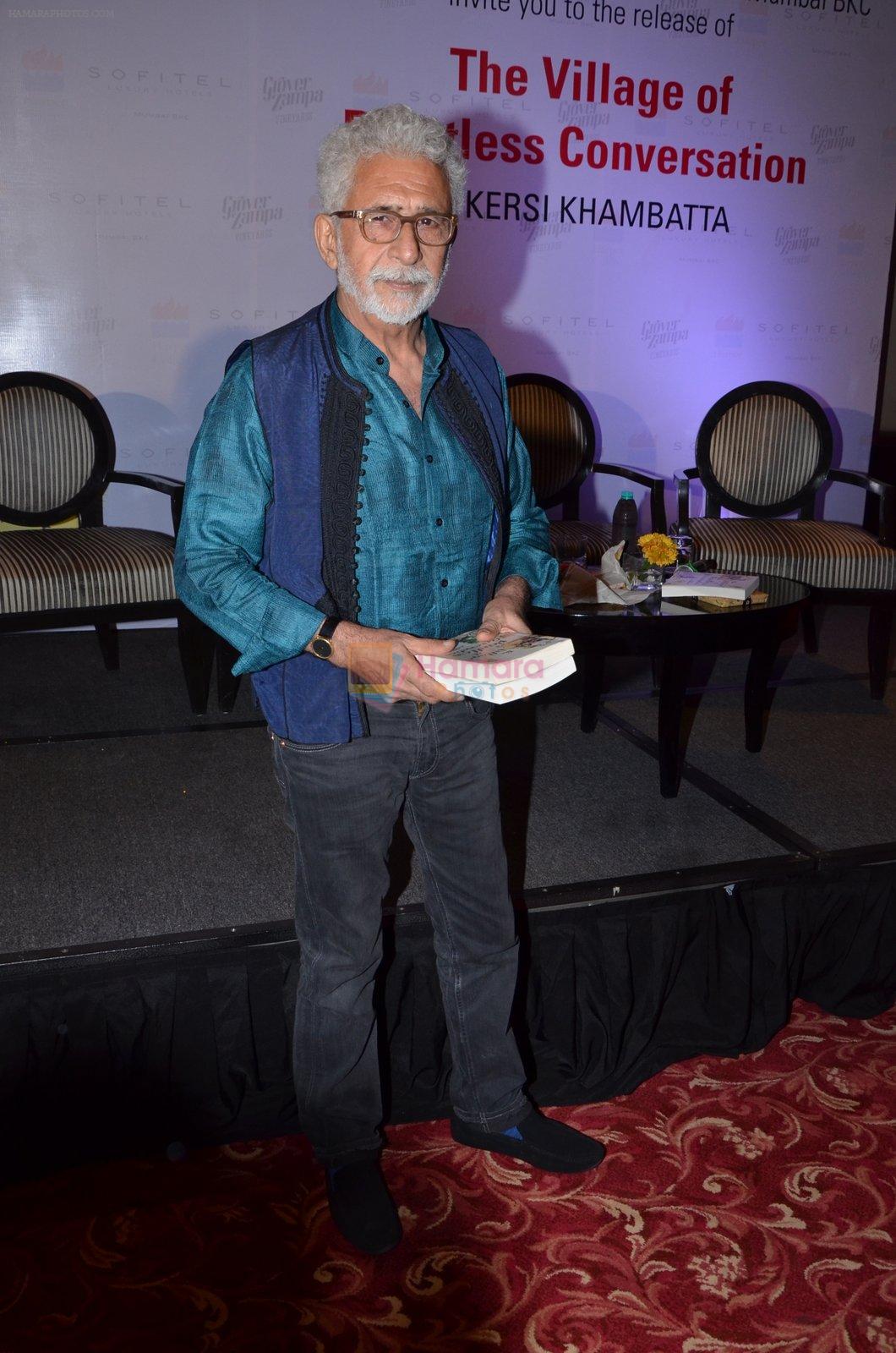 Naseeruddin Shah at Kersi Khambatta book launch in Mumbai on 23rd Feb 2016