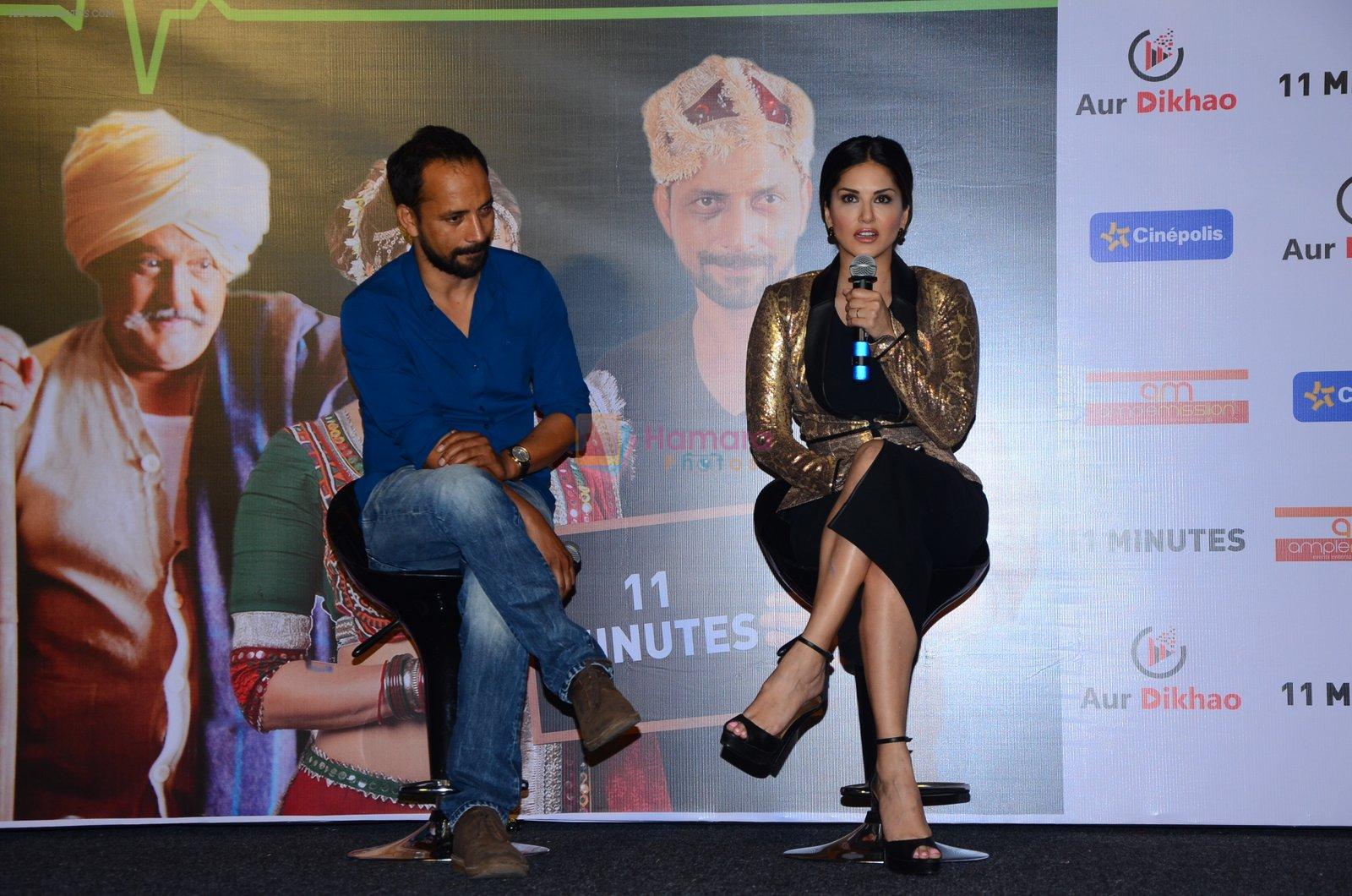 Sunny Leone, Deepak Dobriyal supports Aneel Murarka's anti smoking film in Mumbai on 23rd Feb 2016