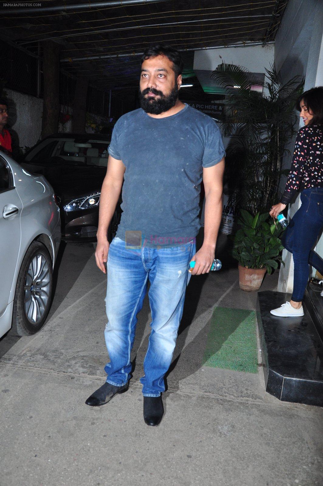 Anurag Kashyap at Aligarh screening in Mumbai on 23rd Feb 2016