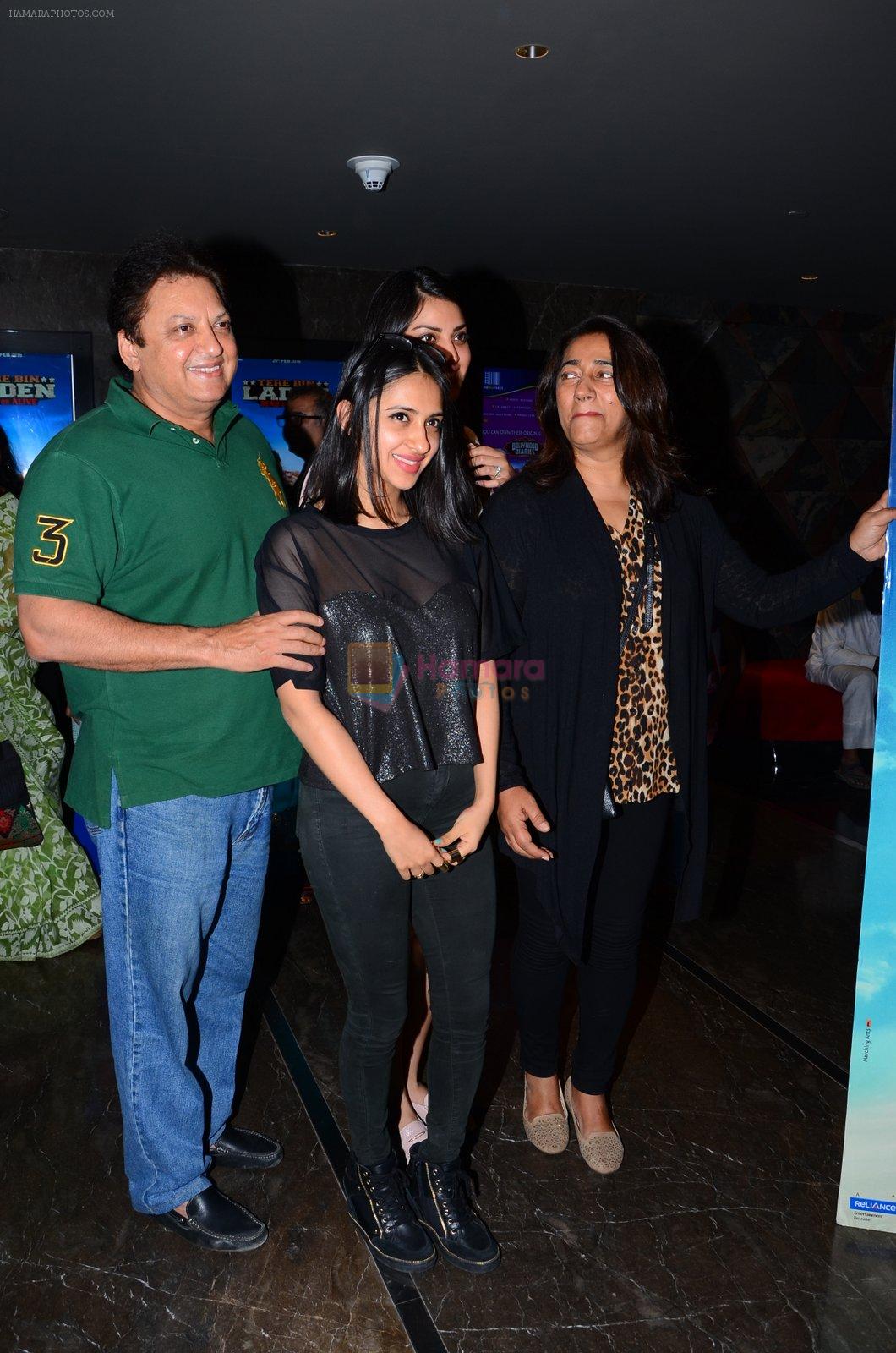 Anu Ranjan, Sashi Ranjan, Anushka Ranjan at Bollywood Diaries and Tere Bin Laden 2 screening in Cinepolis on 25th Feb 2016