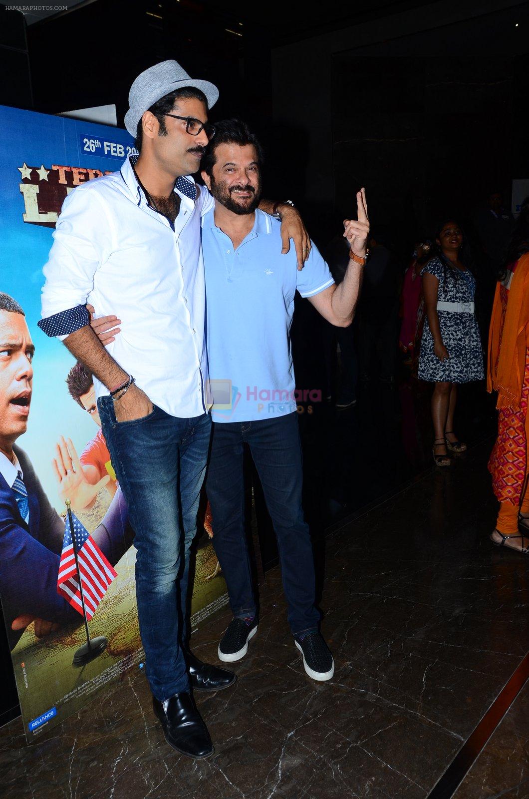 Anil Kapoor, Sikander Kher at Bollywood Diaries and Tere Bin Laden 2 screening in Cinepolis on 25th Feb 2016