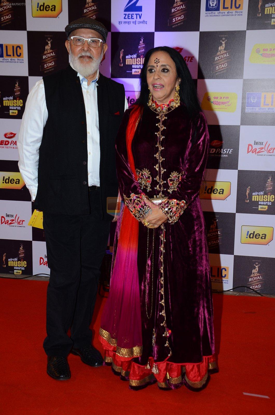 Ila Arun at radio mirchi awards red carpet in Mumbai on 29th Feb 2016