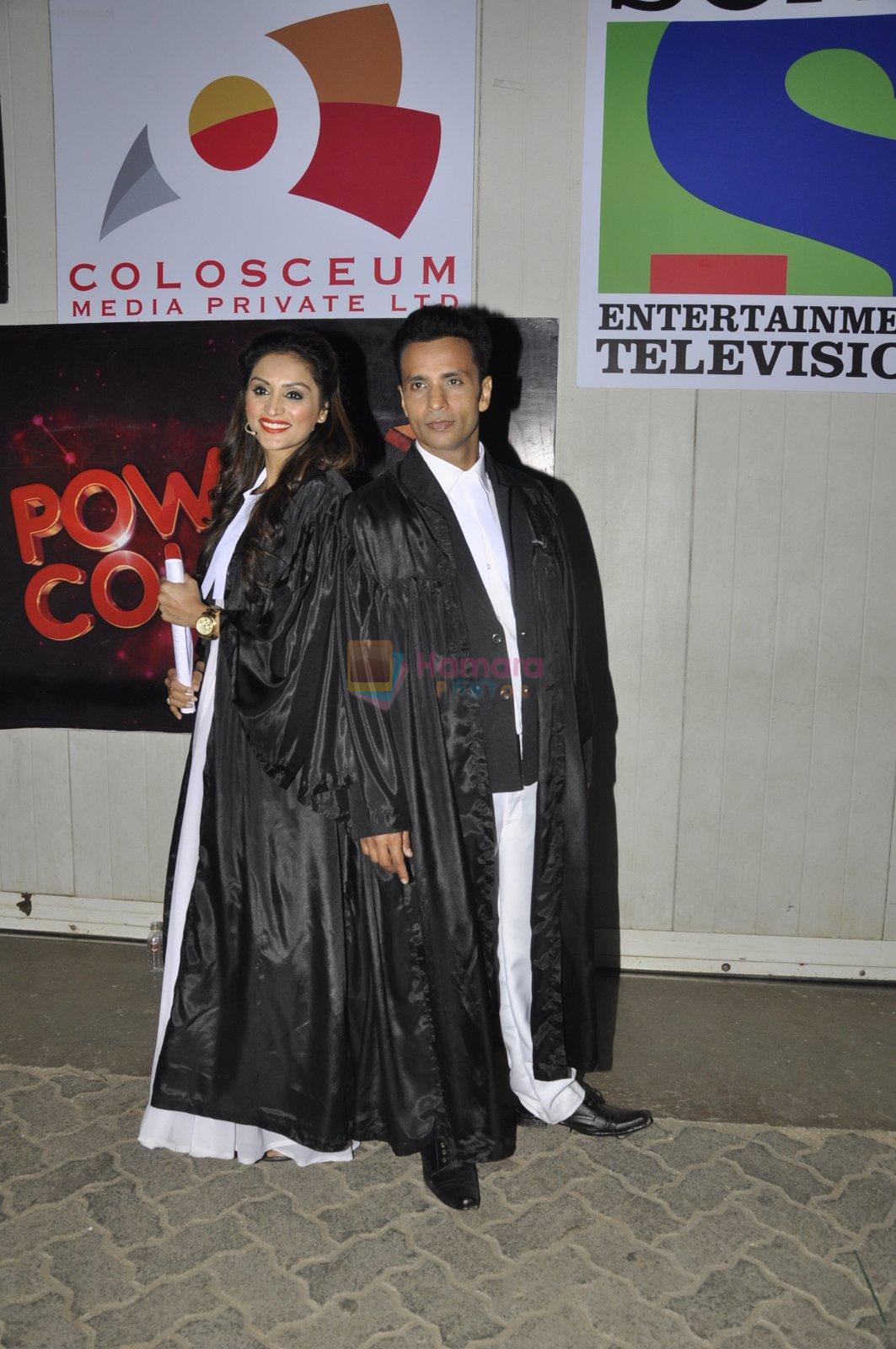 Purbi Joshi shoot for Power Couple finals on 28th Feb 2016
