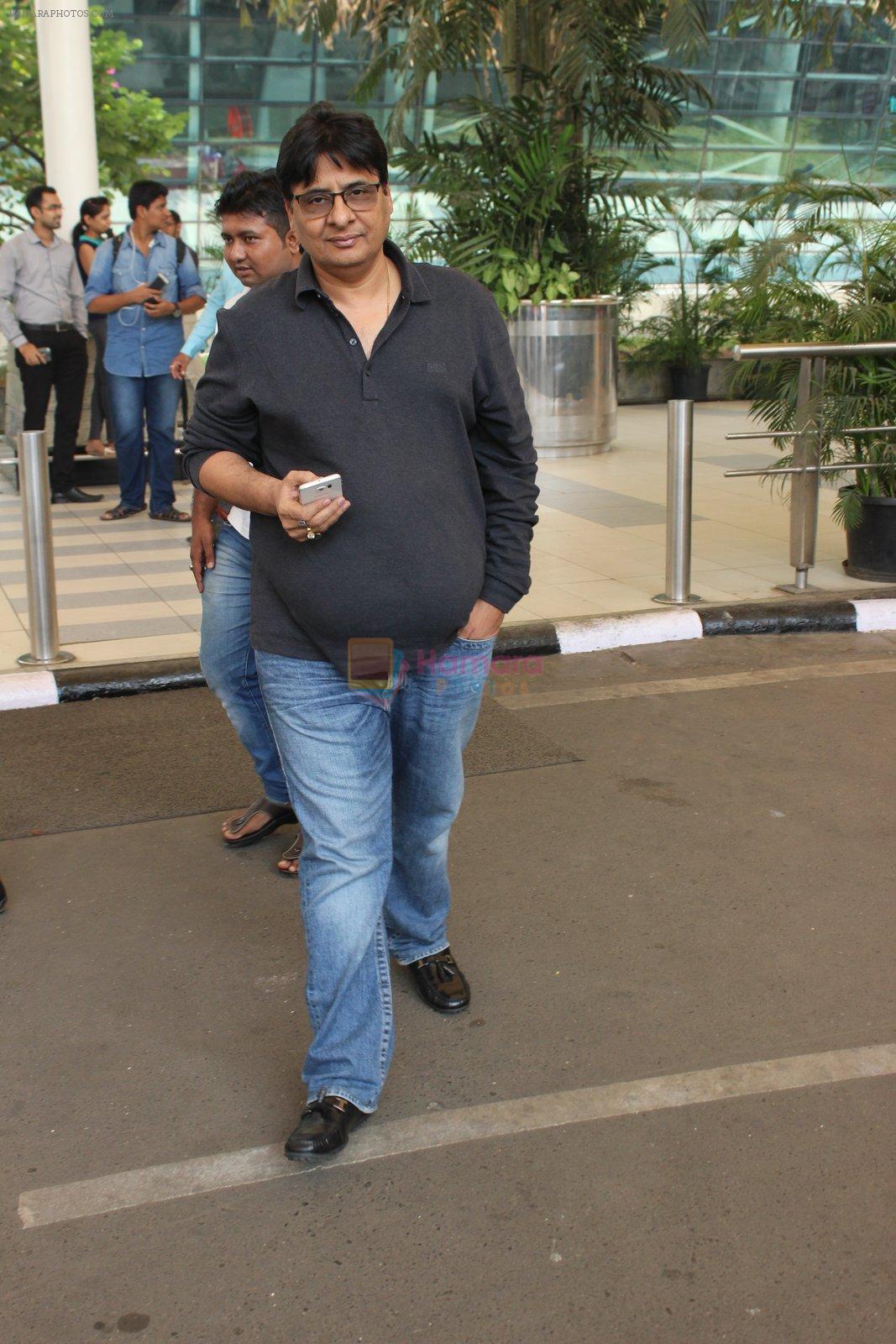 Vashu Bhagnani snapped at airport on 1st March 2016