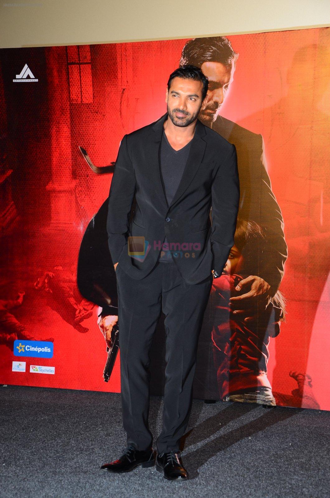 John Abraham at Rocky Handsome trailer launch on 3rd March 2016