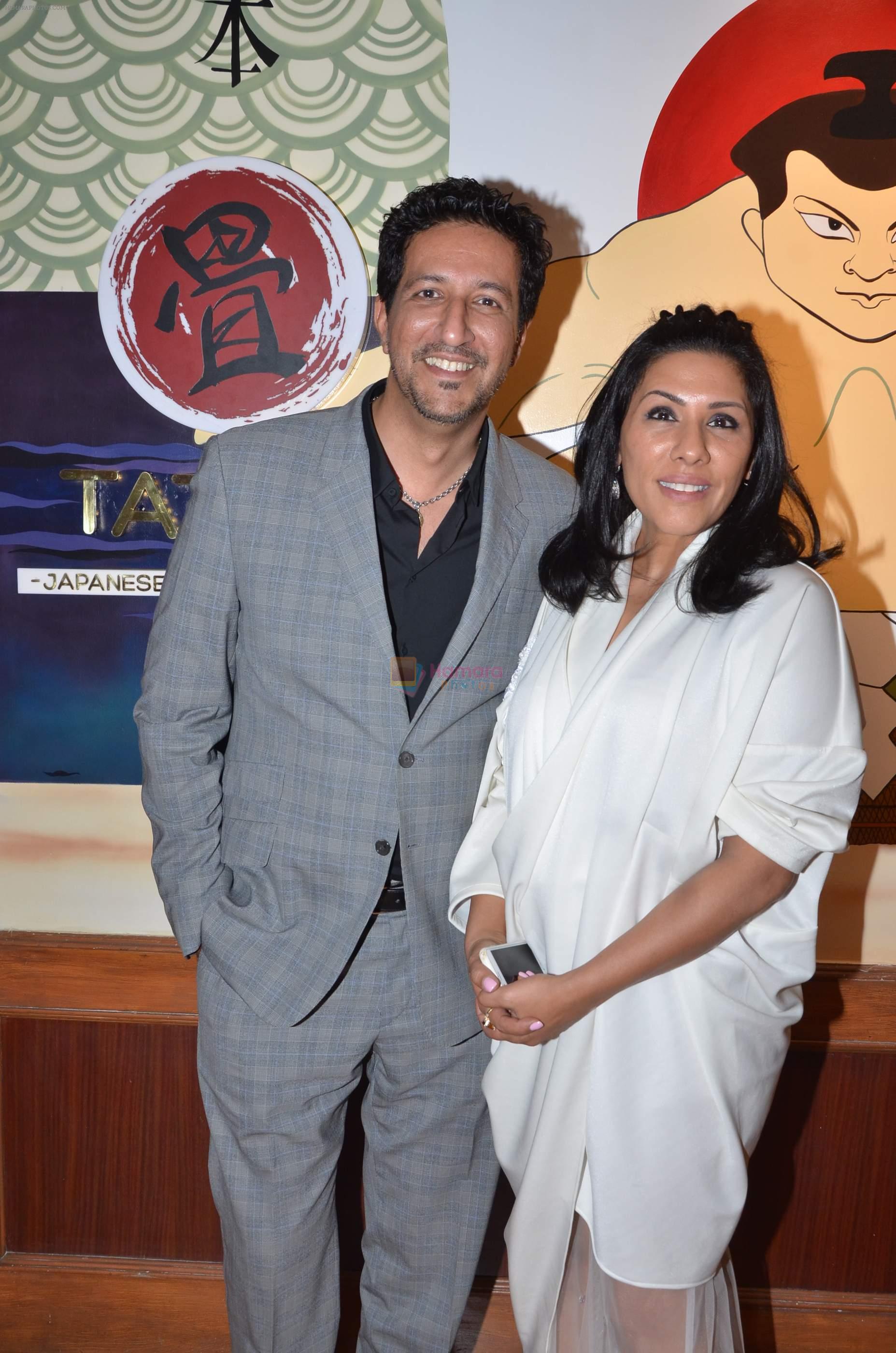 sulaiman and reshma merchant at Tatami restaurant launch hosted by Neha Premji and Shivam Hingorani on 3rd March 2016