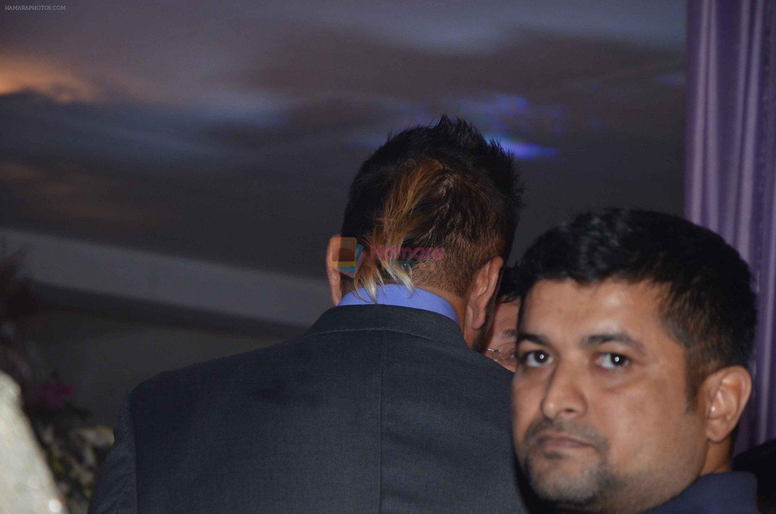 Sanjay Dutt at Kresha Bajaj's wedding reception on 4th March 2016