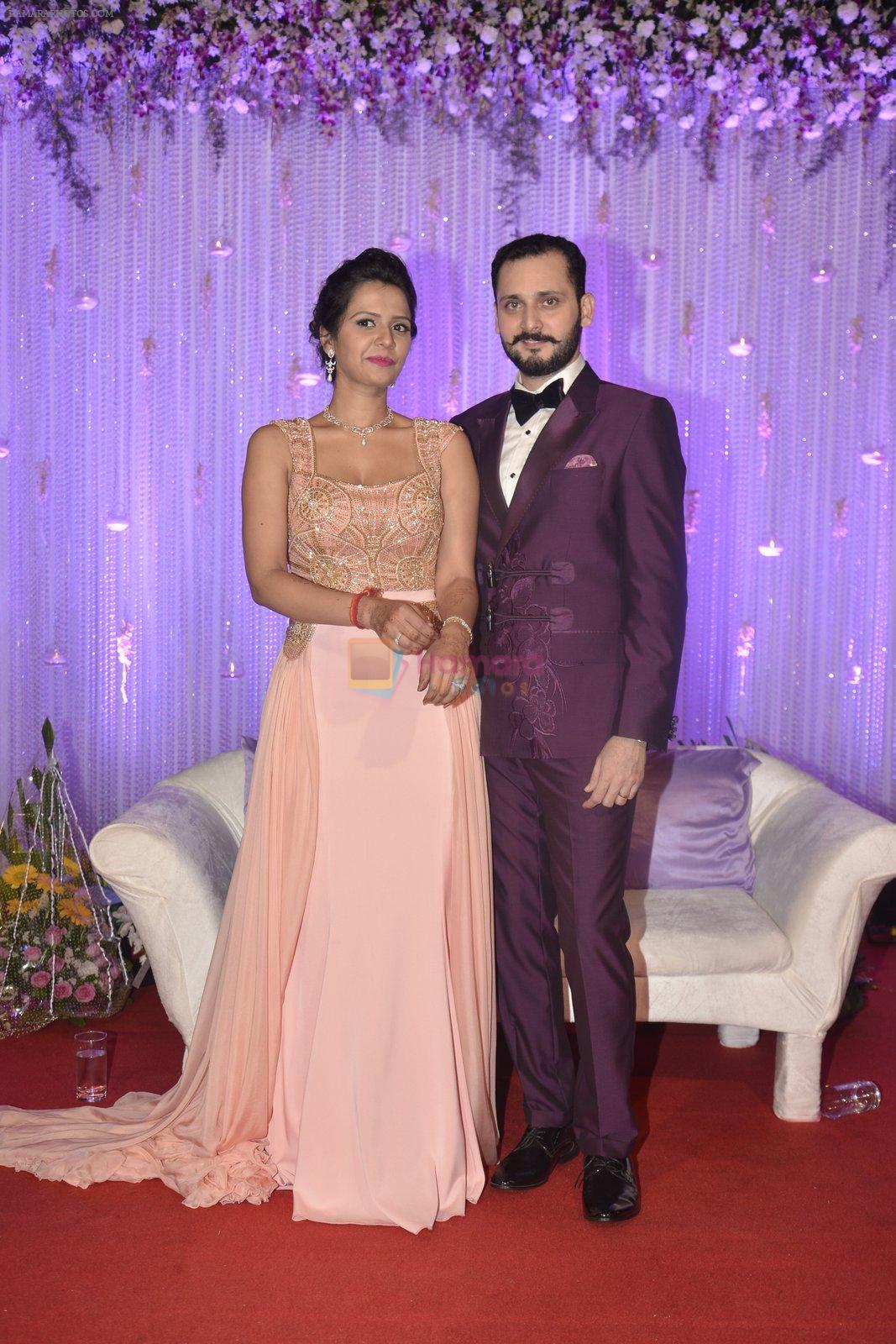 at Dipankar Zalpuri and Sweta Bhatt's wedding reception on 5th March 2016