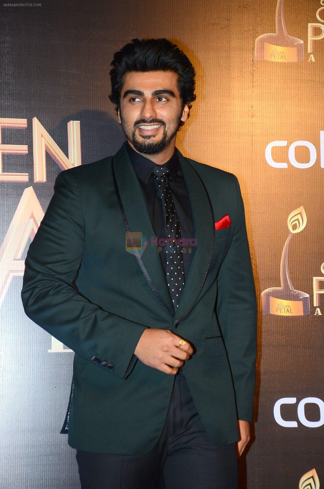 Arjun Kapoor at Golden Petal Awards in Mumbai on 6th March 2016