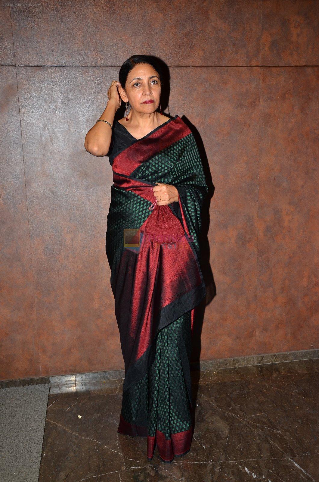 Deepti Naval at screening at cinepolis for & tv on 7th March 2016