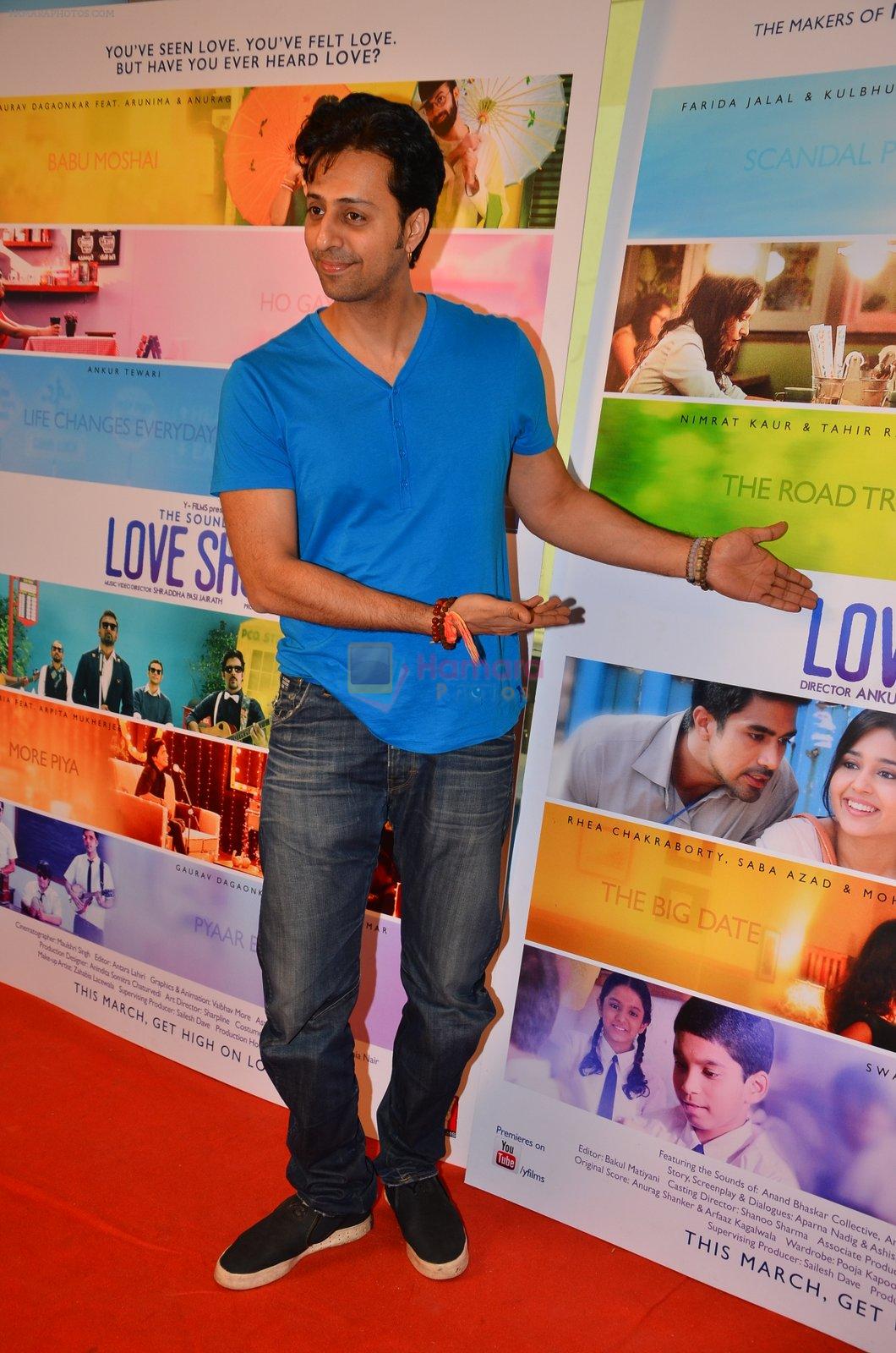 Salim Merchant at the launch of Love Shots film launch on 7th March 2016