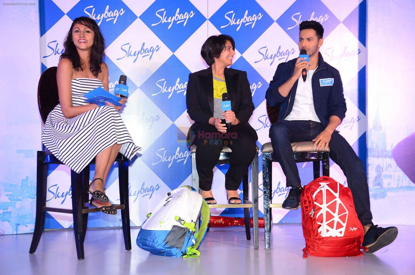 Varun Dhawan at skybags launch on 11th March 2016