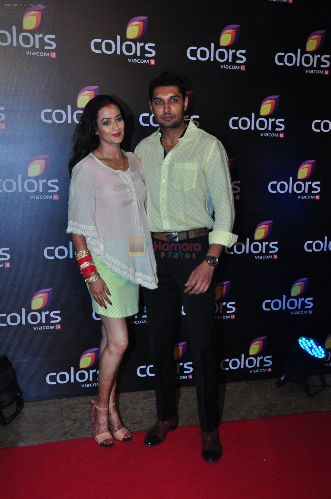 Jasveer Kaur at Colors red carpet on 12th March 2016