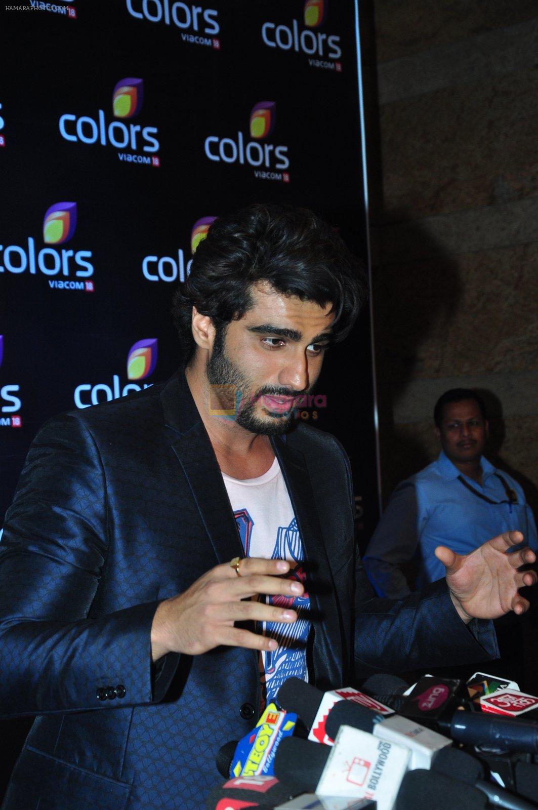 Arjun Kapoor at Colors red carpet on 12th March 2016
