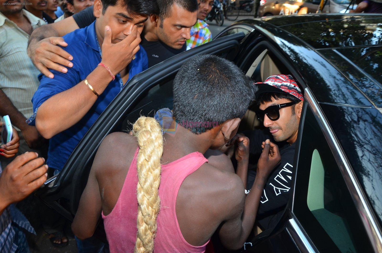 Ranveer Singh snapped post dubbing in Bandra on 16th March 2016