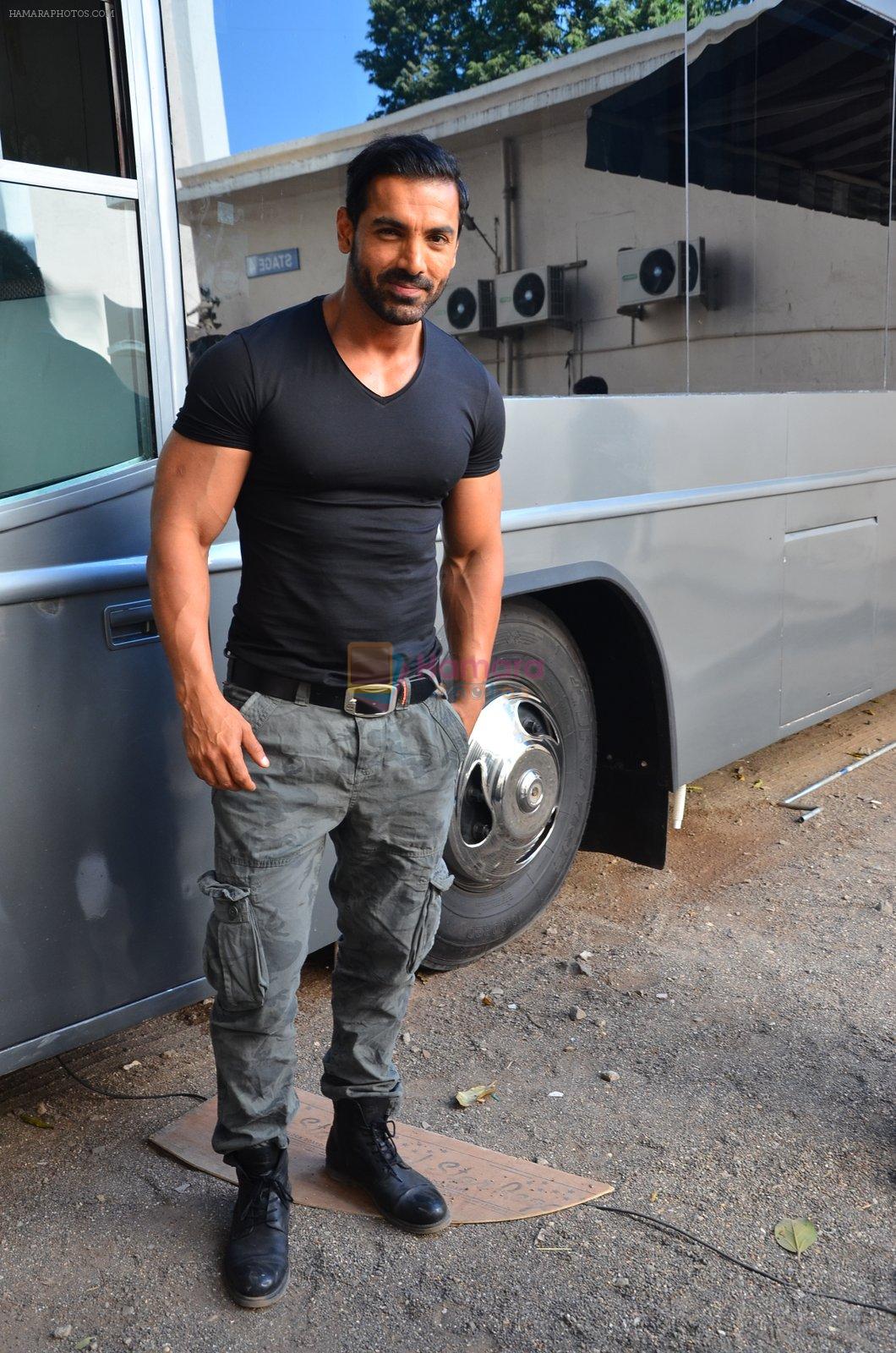 John Abraham snapped in Mumbai on 16th March 2016