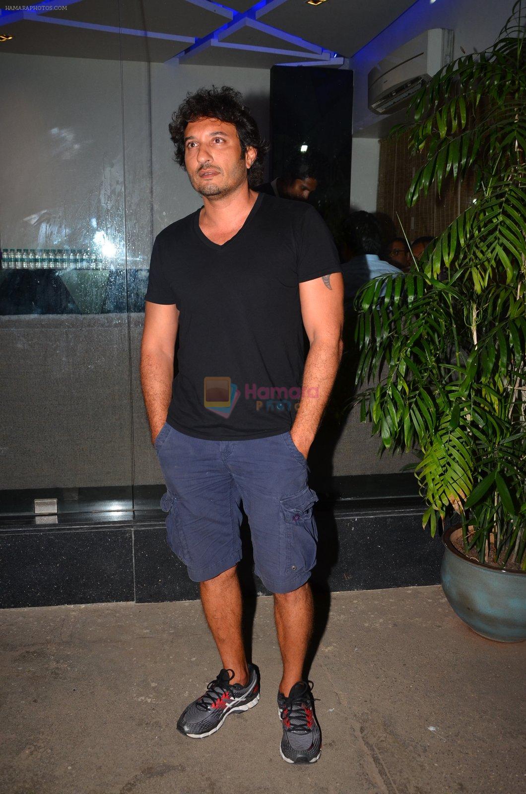 Homi Adajania at sidharth Malhotra's screening for kapoor n sons on 17th March 2016