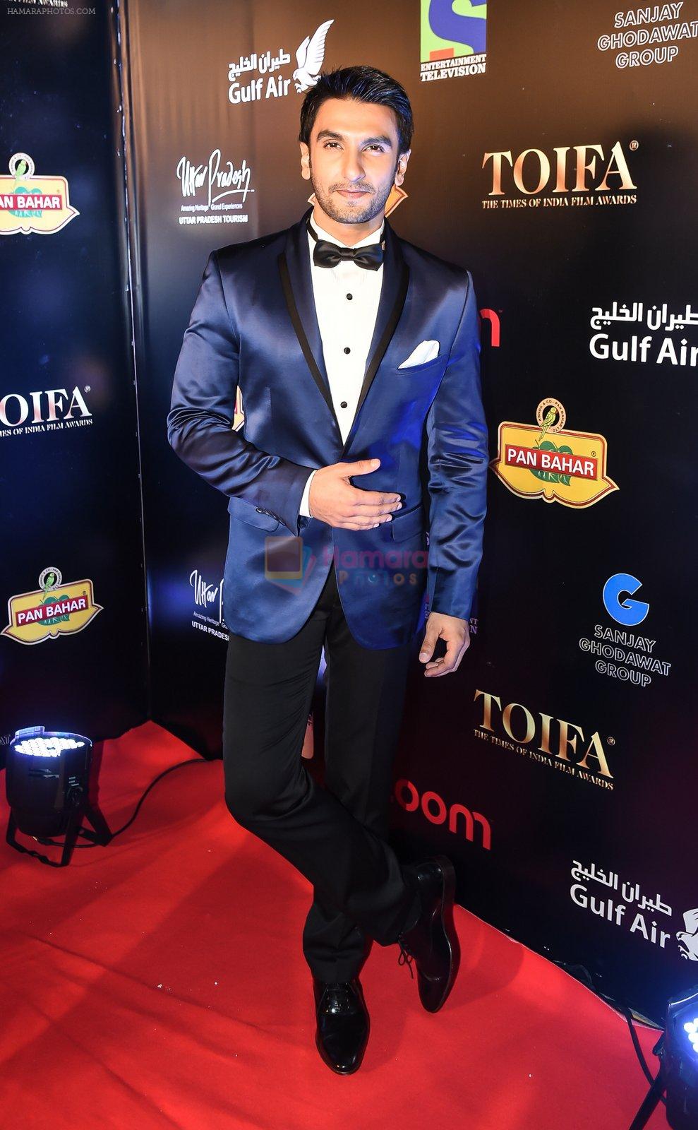 Ranveer Singh at TOIFA Red Carpet 18 March - Dubai International Stadium, Dubai Sports City