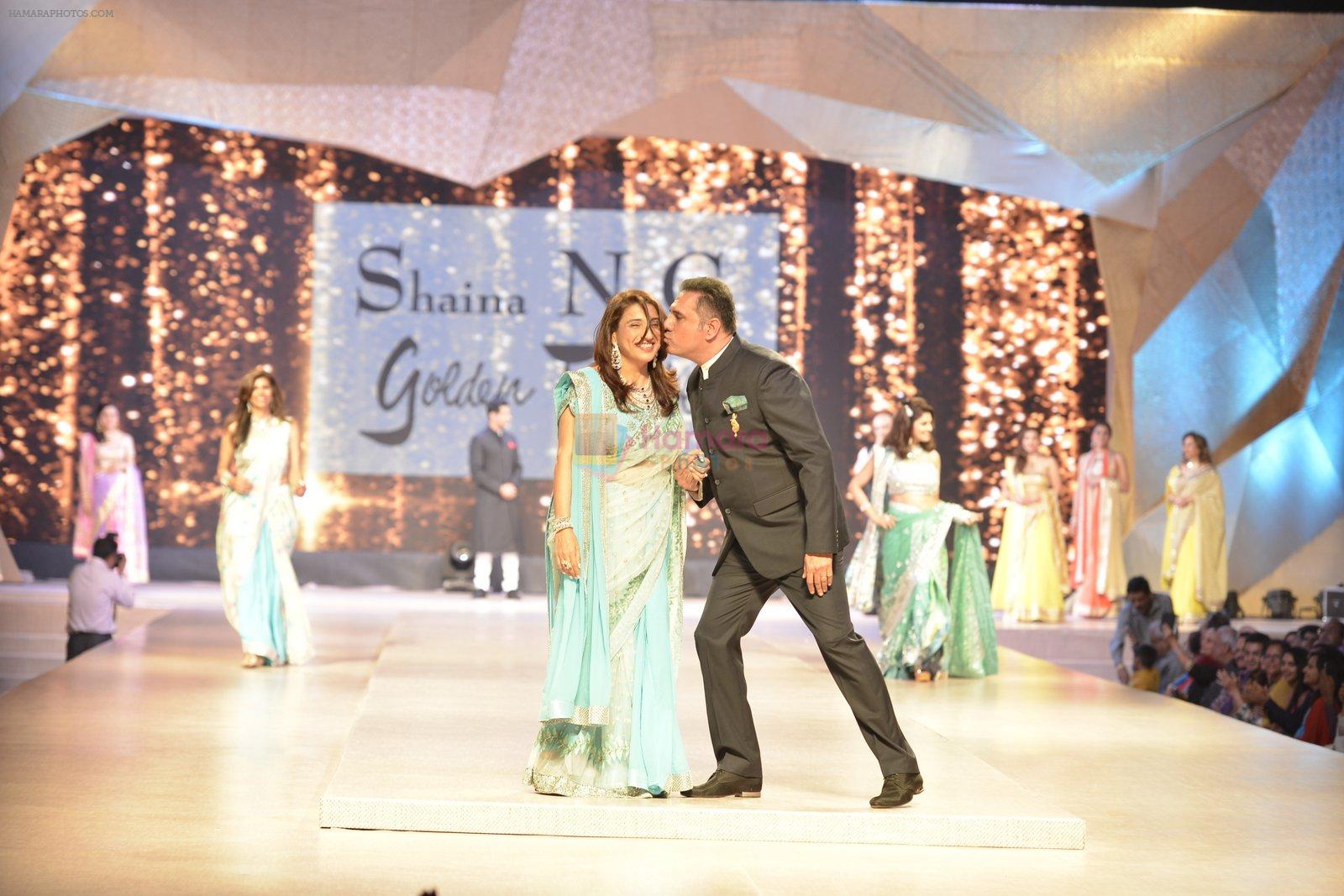 Boman Irani walk the ramp for Shaina NC's show at CPAA Fevicol SHOW on 20th March 2016