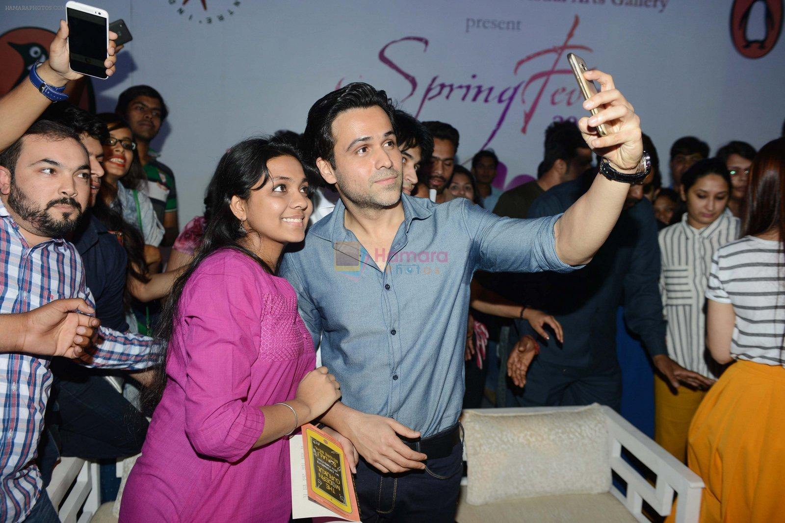 Emraan Hashmi at Spring Fever in Delhi on 20th March 2016