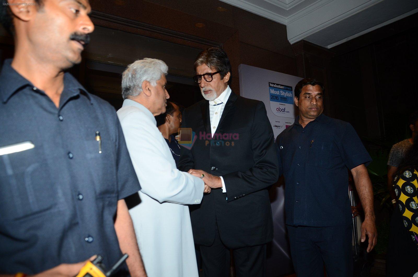 Amitabh Bachchan at HT Most Stylish on 20th March 2016