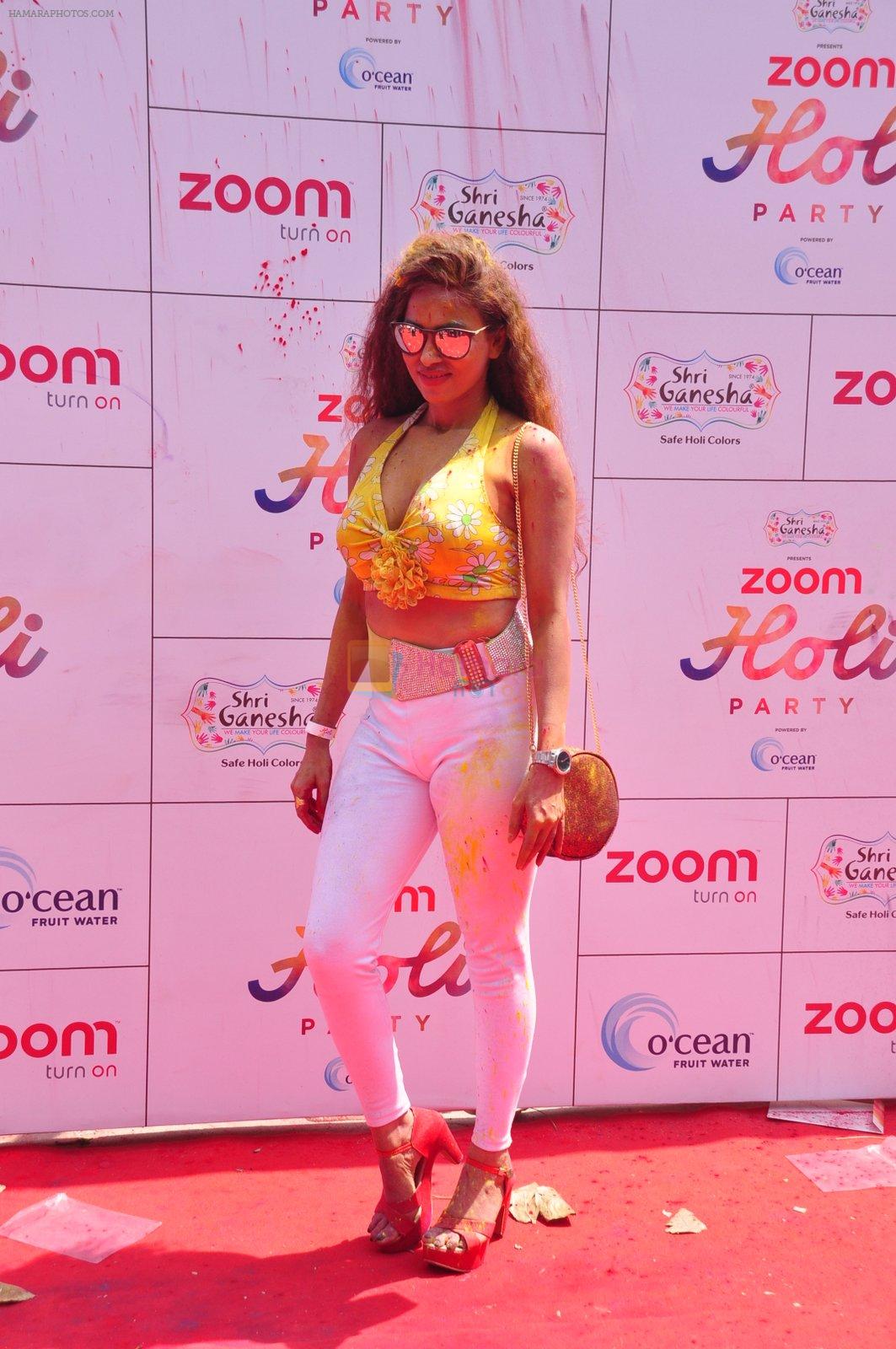at Zoom Holi celebration on 24th March 2016