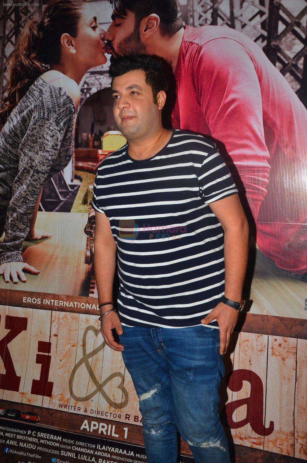 Varun Sharma at ki and ka screening in Mumbai on 26th March 2016