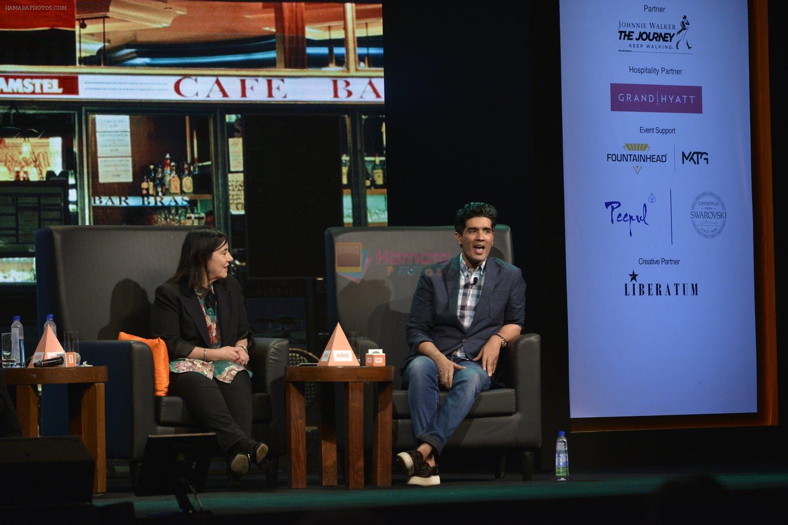 Manish Malhotra at mint luxury conference on 28th March 2016