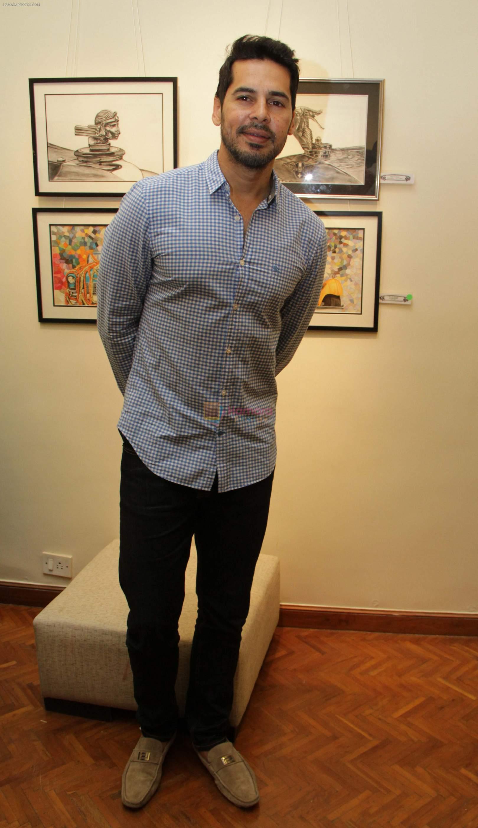 Dino Morea at Royals Art Exhibition on 30th March 2016