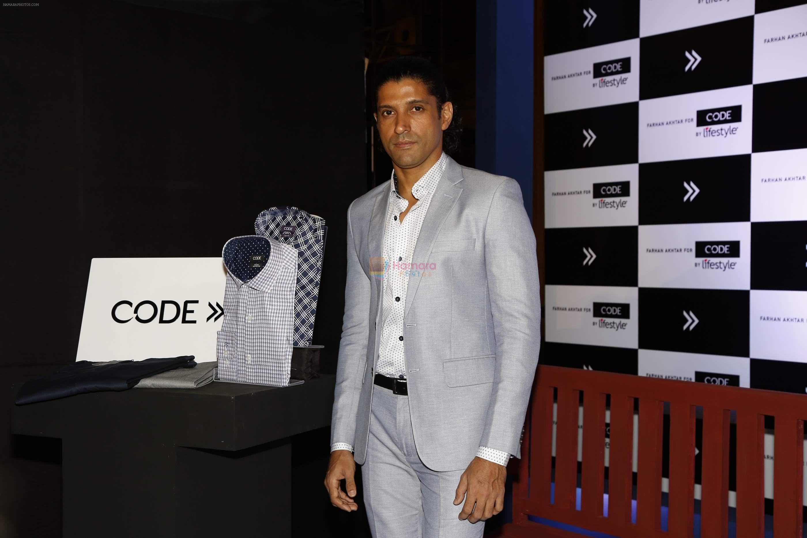 Farhan Akhtar for CODE by Lifestyle on 30th March 2016