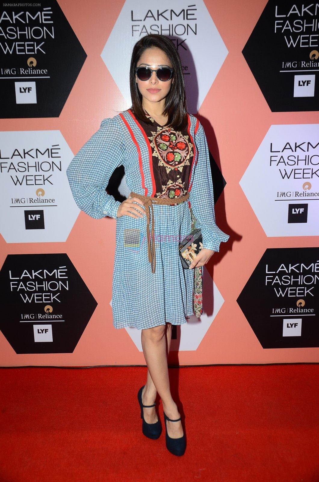 Nushrat Bharucha on Day 4 at Lakme Fashion Week 2016 on 2nd April 2016
