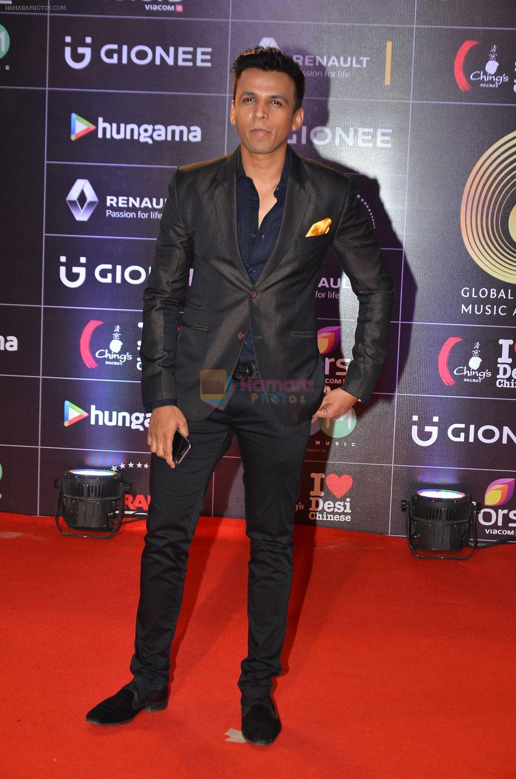 Abhijeet Sawant at GIMA Awards 2016 on 6th April 2016
