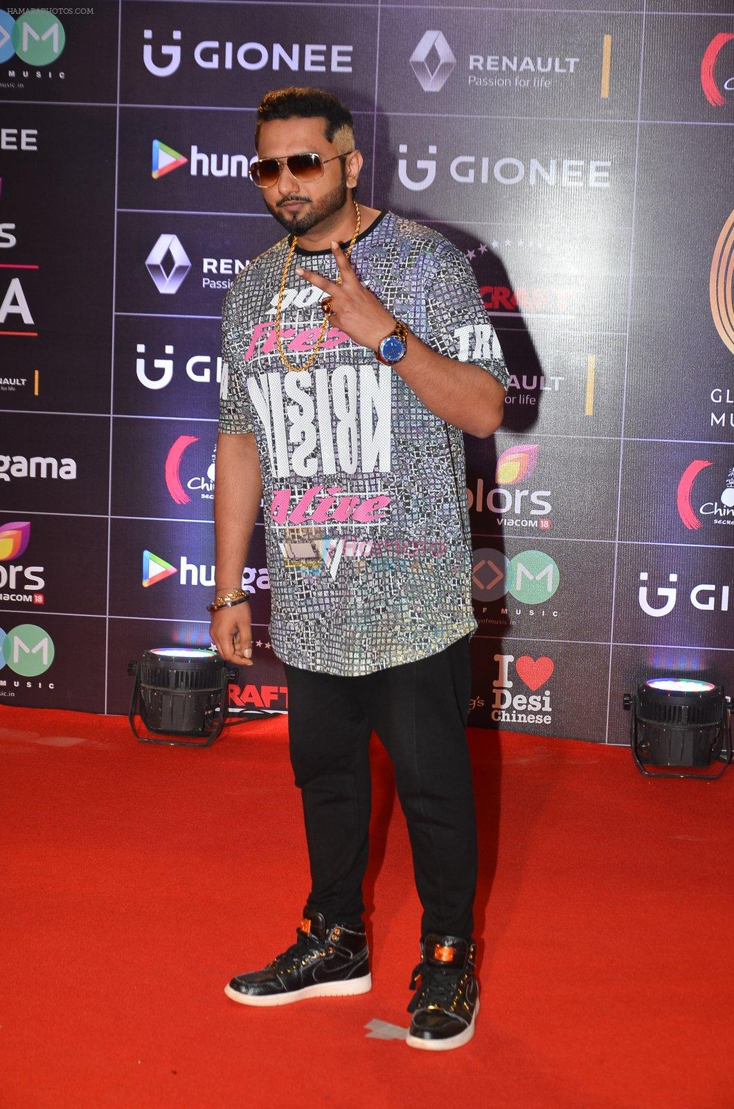 Honey Singh at GIMA Awards 2016 on 6th April 2016