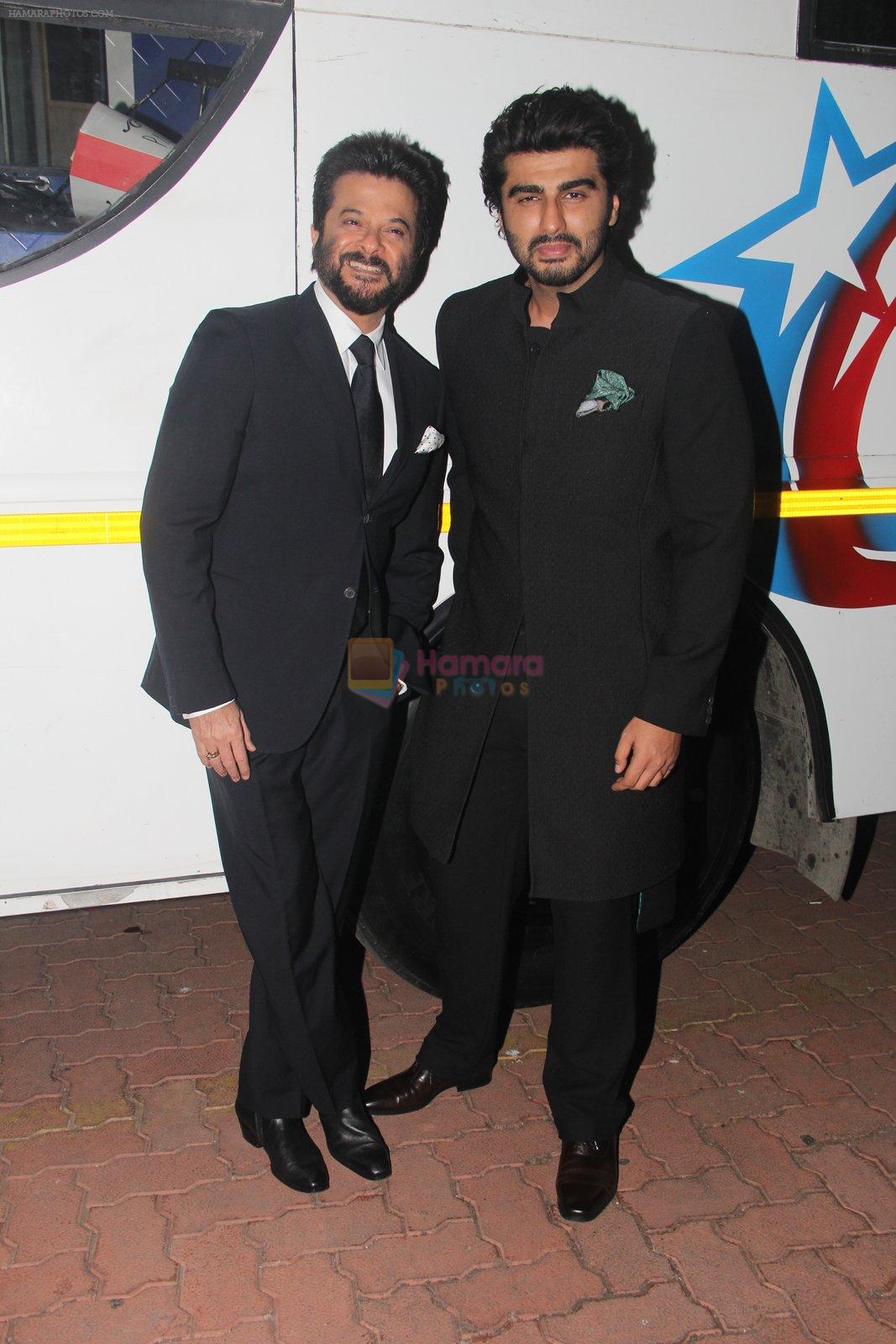 Anil Kapoor, Arjun Kapoor at GIMA Awards 2016 on 6th April 2016