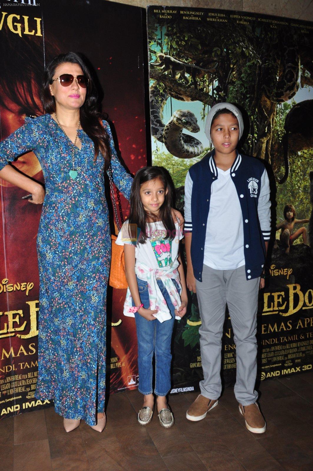 Mini Mathur at Jungle Book screening on 7th April 2016