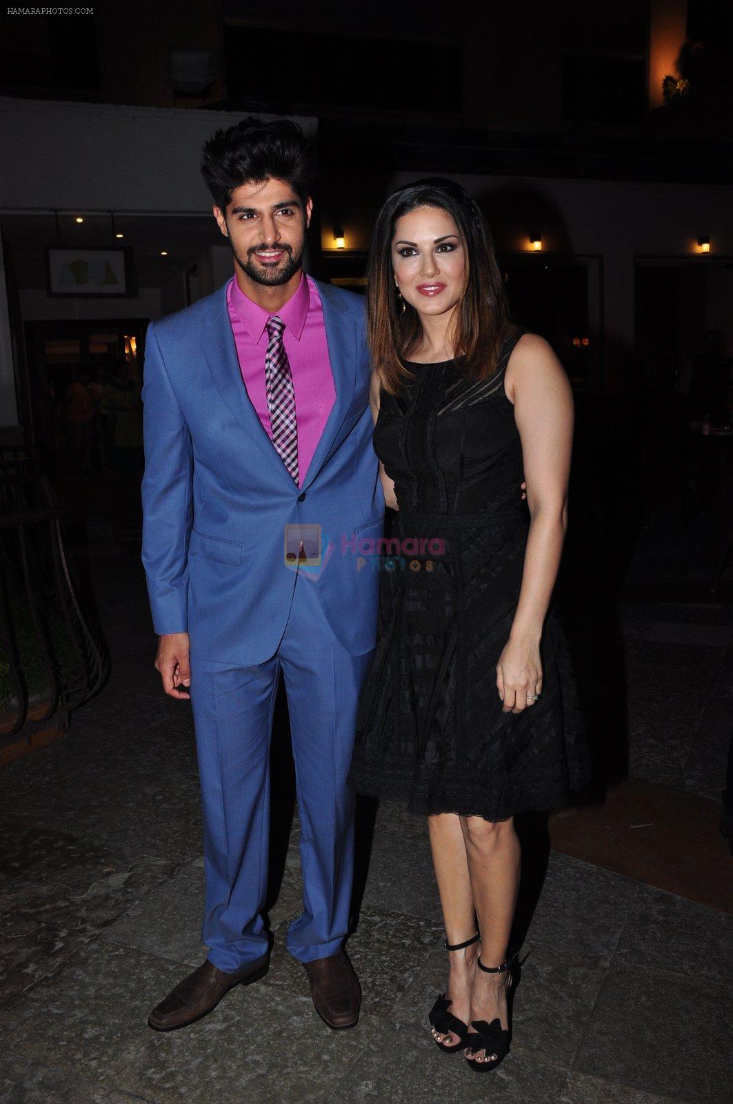 Sunny Leone, Tanuj Virwani at One Night Stand trailor launch on 7th April 2016