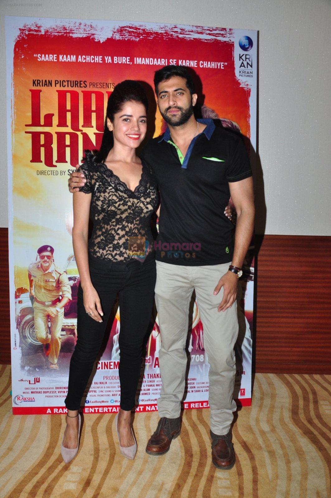 Akshay Oberoi, Piaa Bajpai at Laal Rang film promotions in Mumbai on 9th April 2016