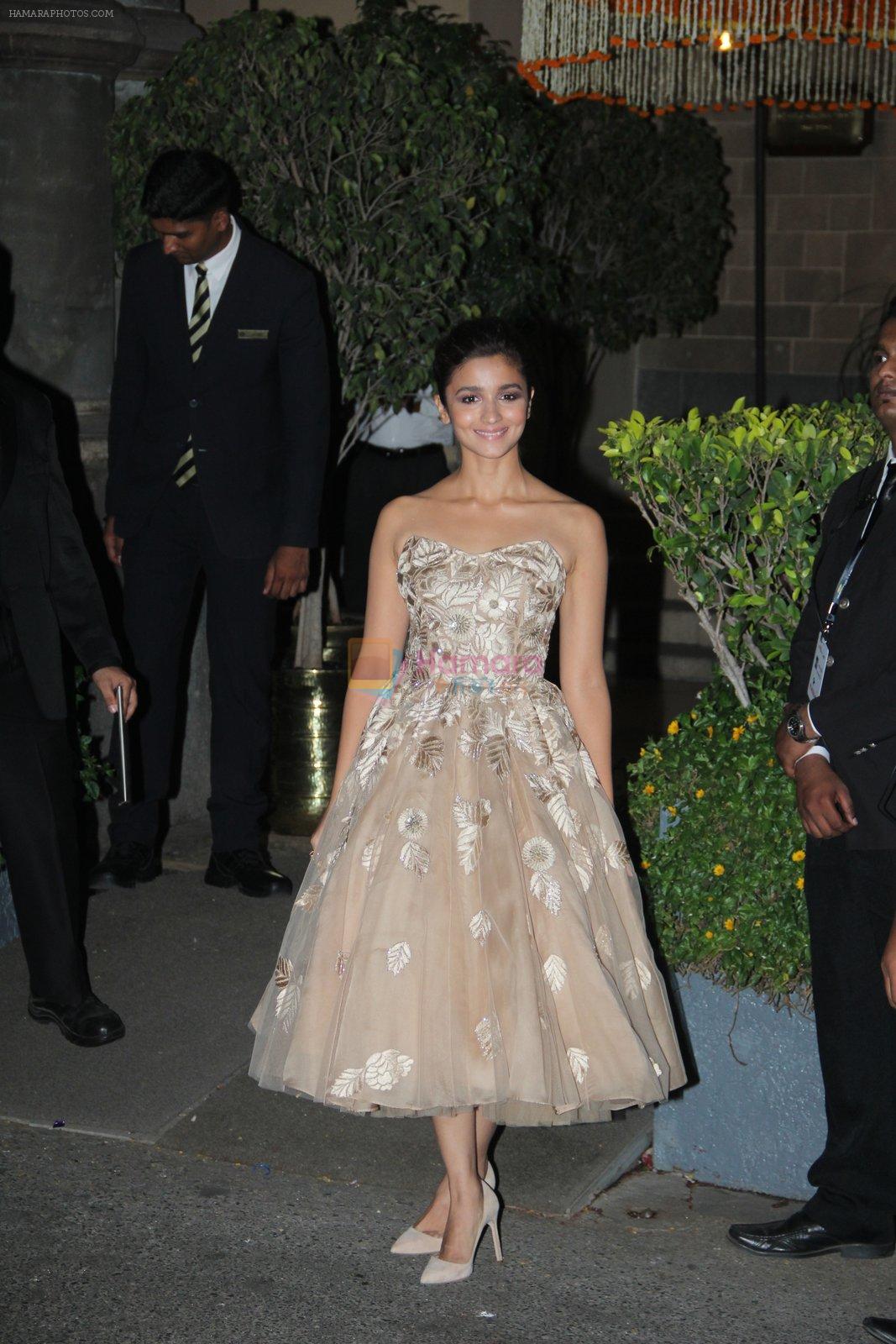 Alia BHatt at the Royal dinner by Prince William & Kate Middleton on 10th April 2016