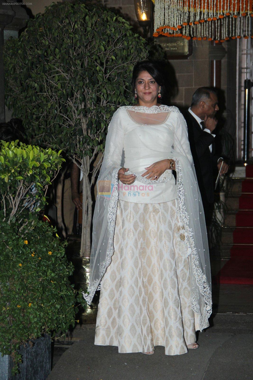 Priya Dutt at the Royal dinner by Prince William & Kate Middleton on 10th April 2016