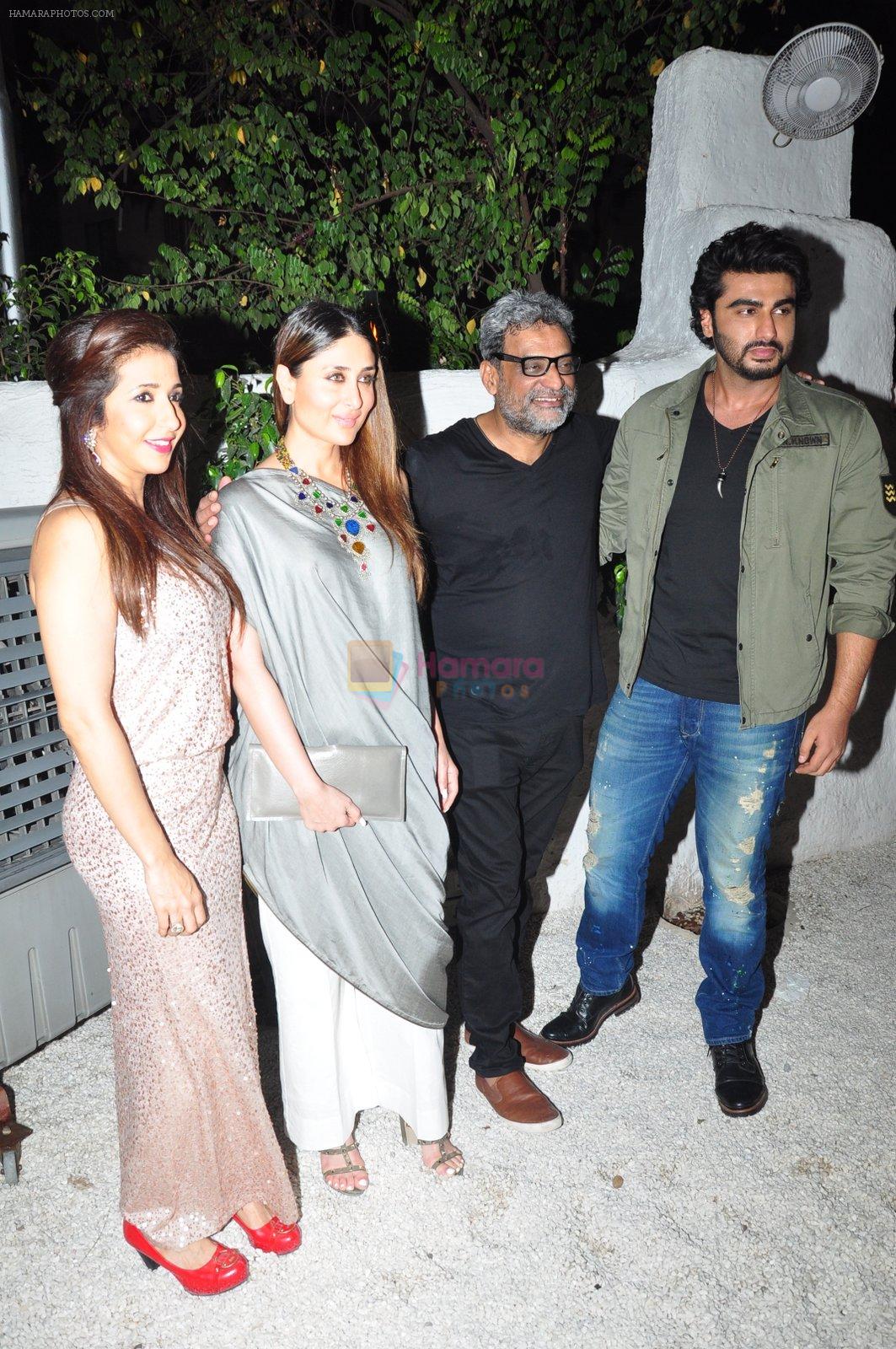 R. Balki, Kareena Kapoor Khan, Krishika Lulla, Arjun Kapoor at the Success bash of the film Ki & Ka in Olive on 11th April 2016