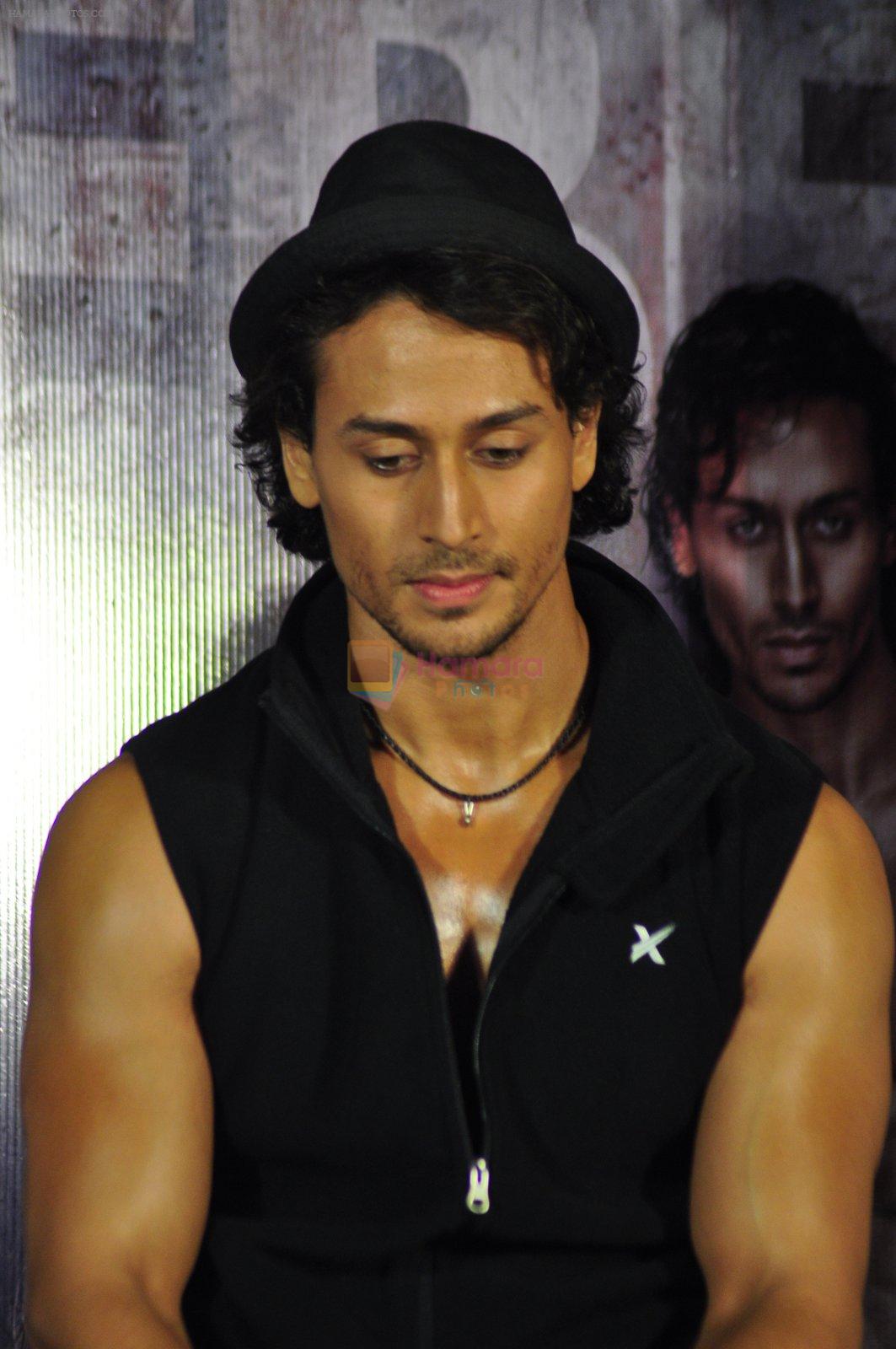 Tiger Shroff at Baaghi film promotions on 13th April 2016
