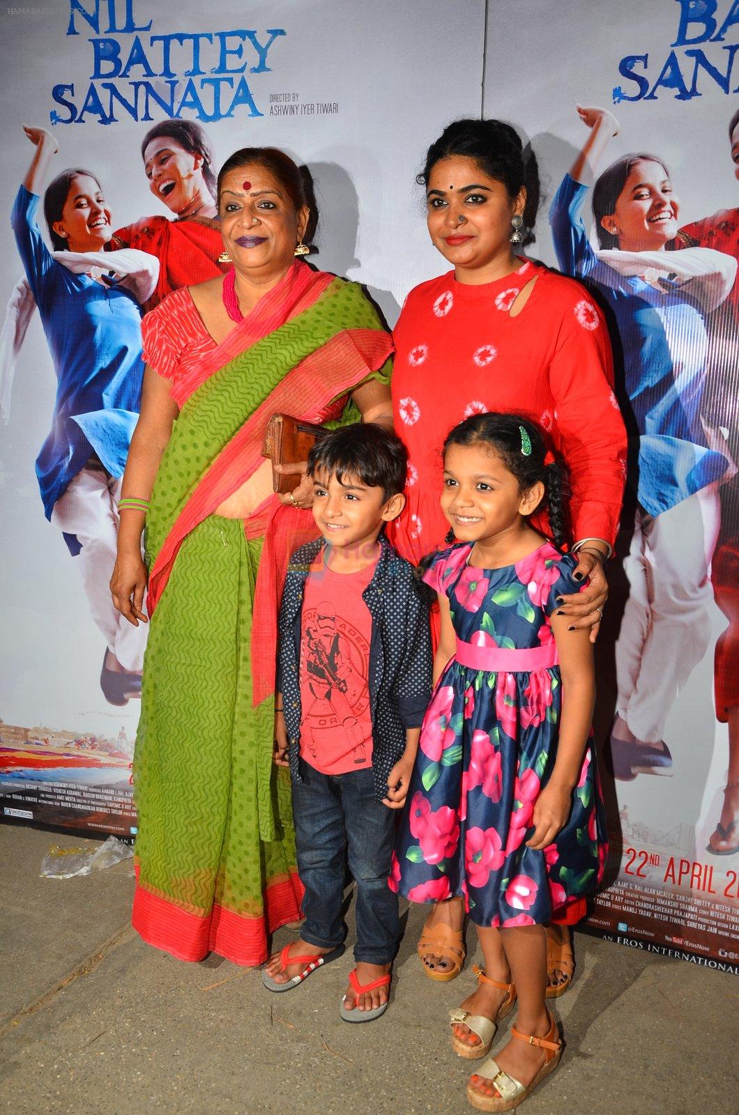 Ashwiny Iyer Tiwari at Nil Battey Sannata Screening in Mumbai on 20th April 2016
