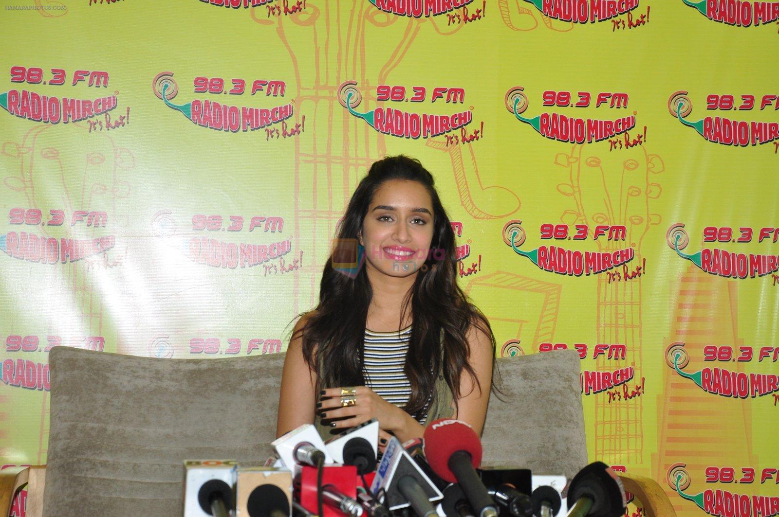 Shraddha Kapoor at Radio Mirchi for the promotion of Baaghi on 22nd April 2016