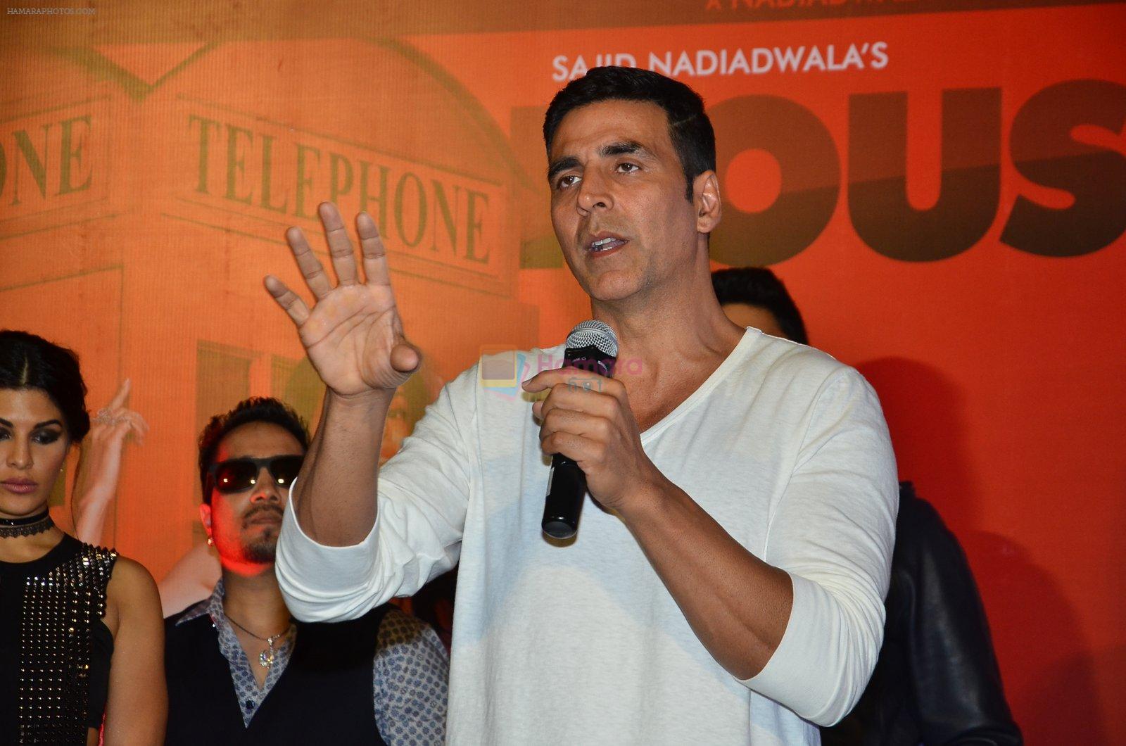 Akshay Kumar at the Launch of the song Taang Uthake from the film Housefull 3 on 6th May 2016