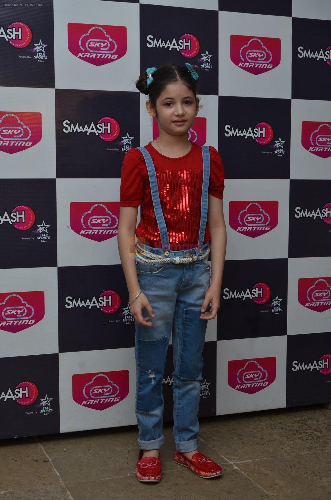 Harshalli at SMAASH on 6th April 2016